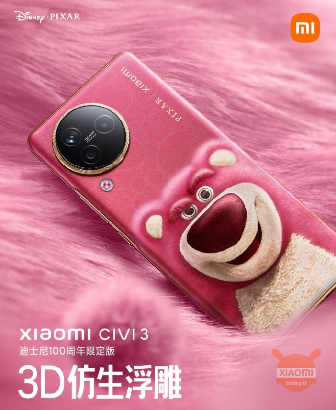 Xiaomi Civi 3 Disney Lotso Limited Edition