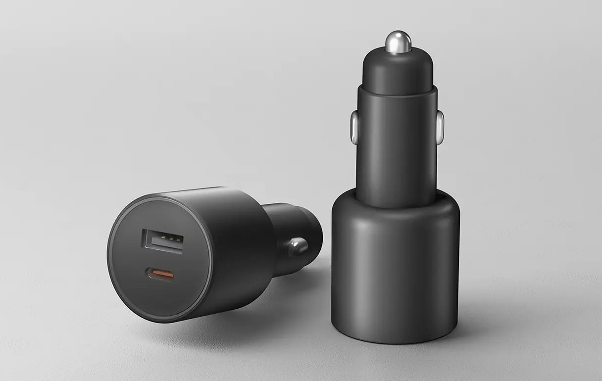 Xiaomi 100W Dual-port Car Charger 1A1C