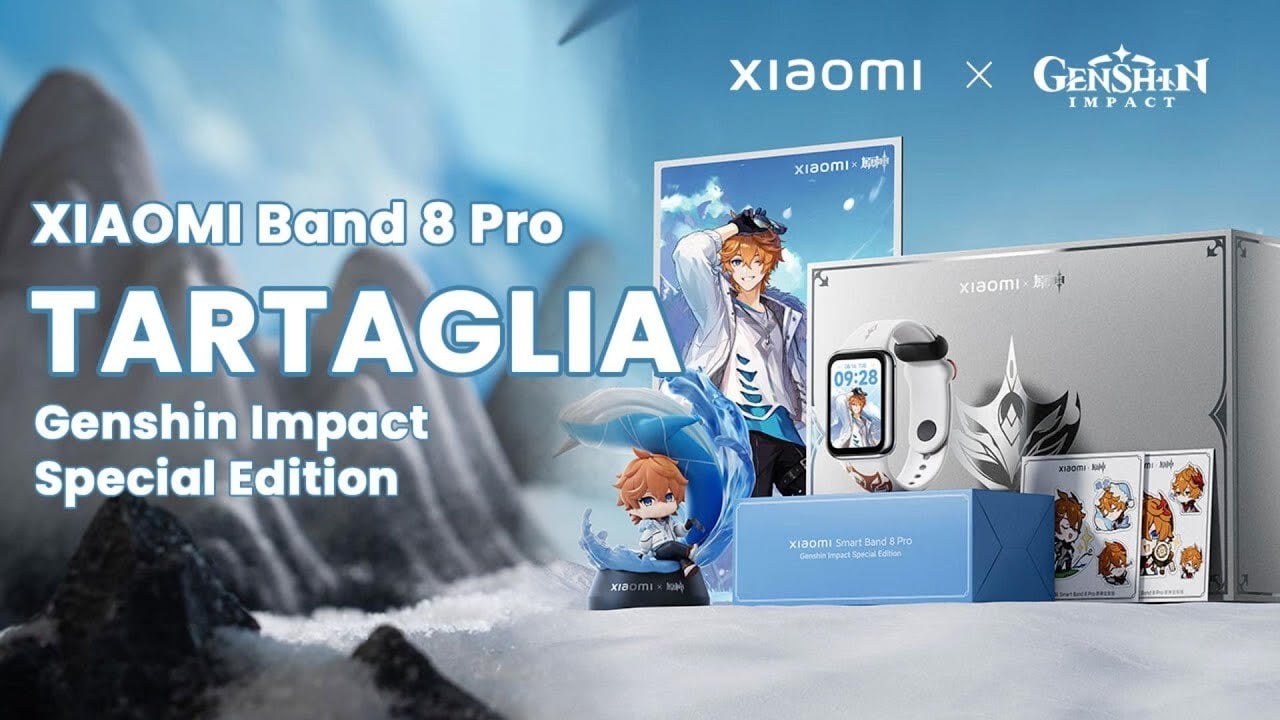 Xiaomi Mi Band 8 Pro Genshin Impact Edition presented for RPG fans