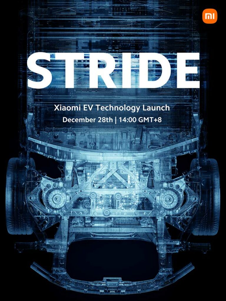 Lancering van Xiaomi EV-technologie