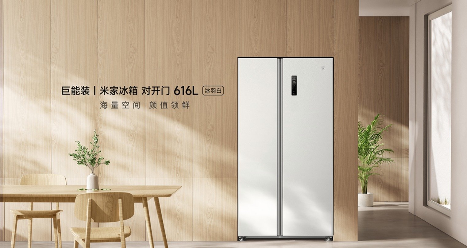 Réfrigérateur côte à côte Xiaomi Mijia 616L