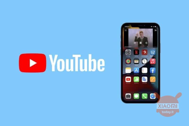 modalità pip su youtube demo