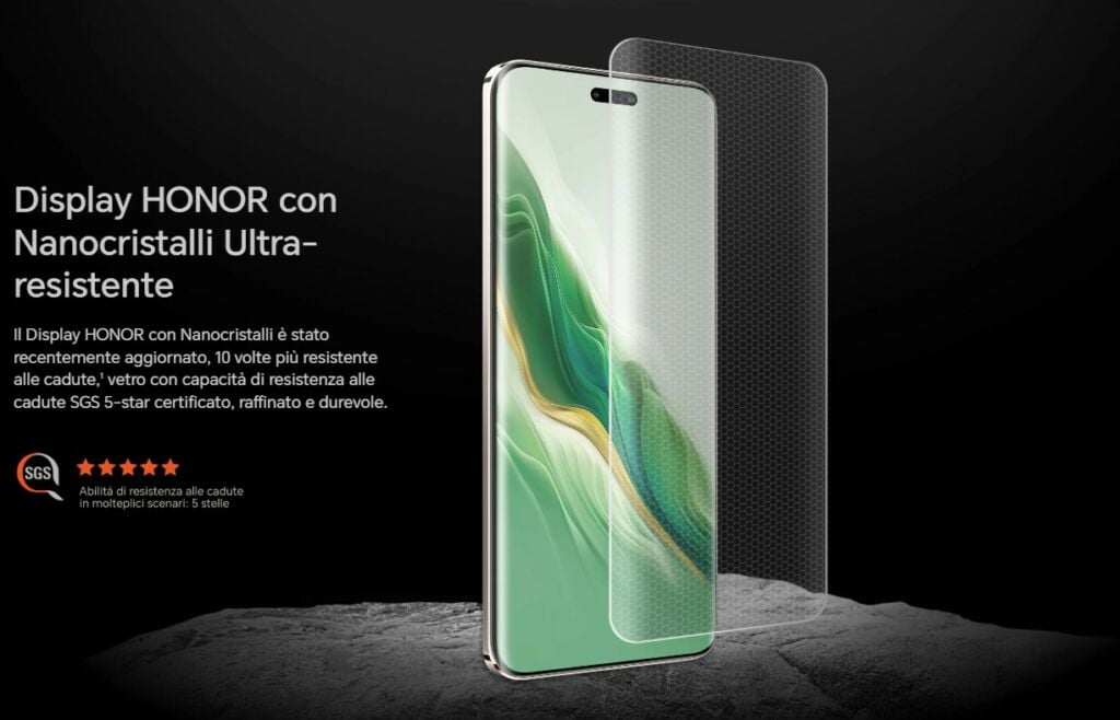 HONOR Magic6 Pro Nanocrysal shield