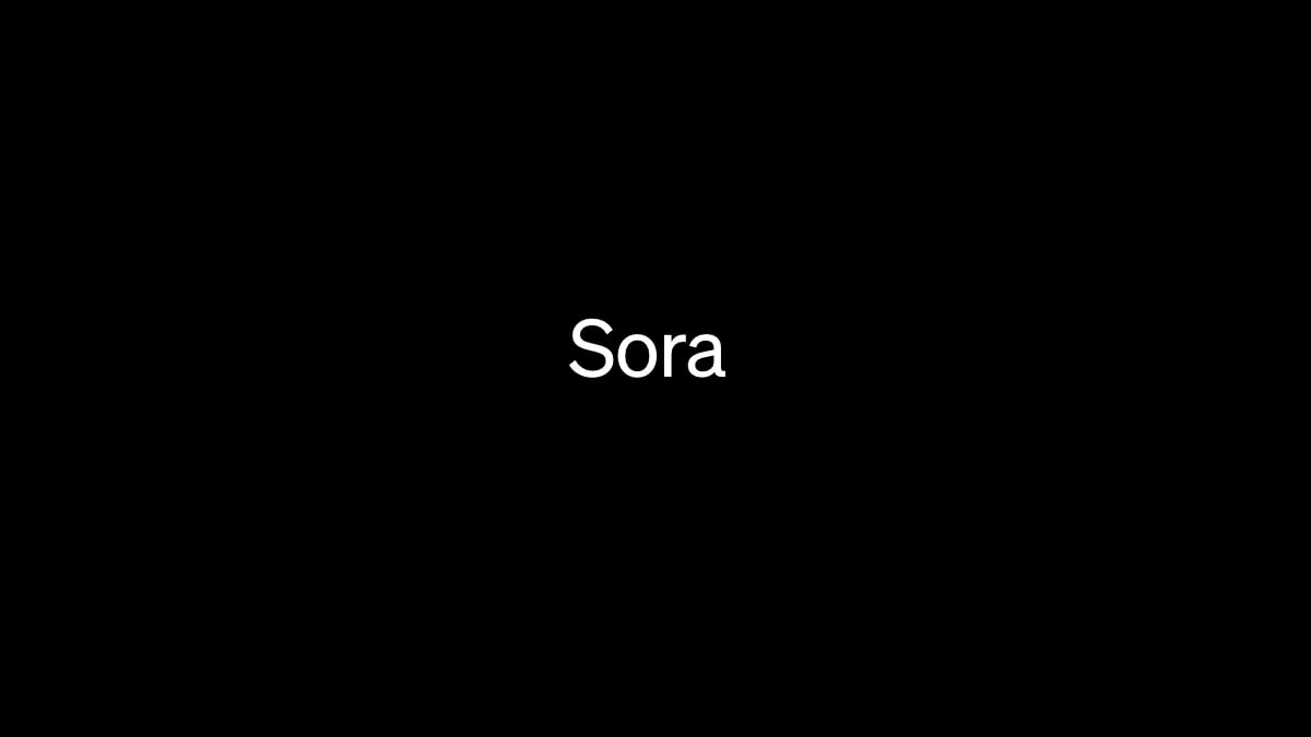 openai sora logo