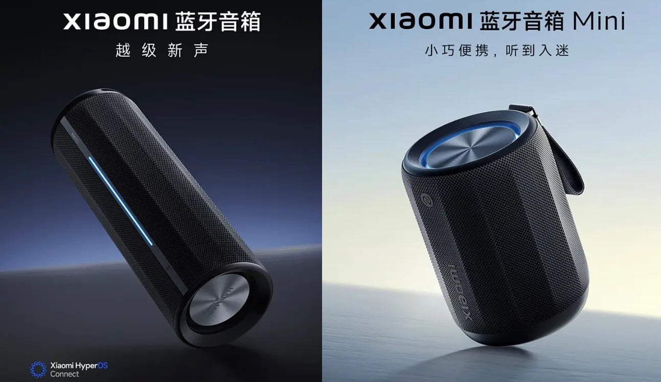 Xiaomi Bluetooth-högtalare och Bluetooth-högtalare Mini