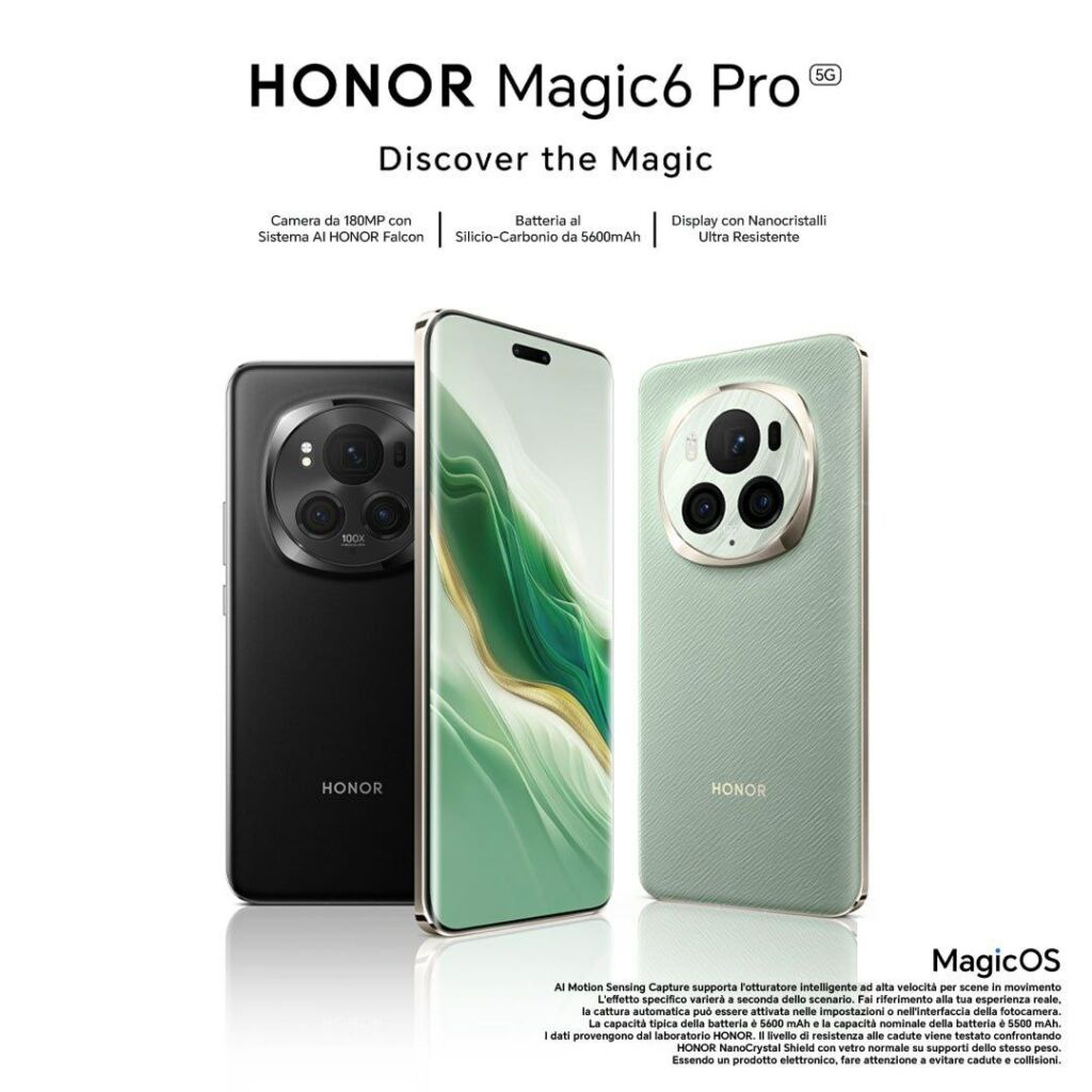HONOR Magic6 Pro presentazione