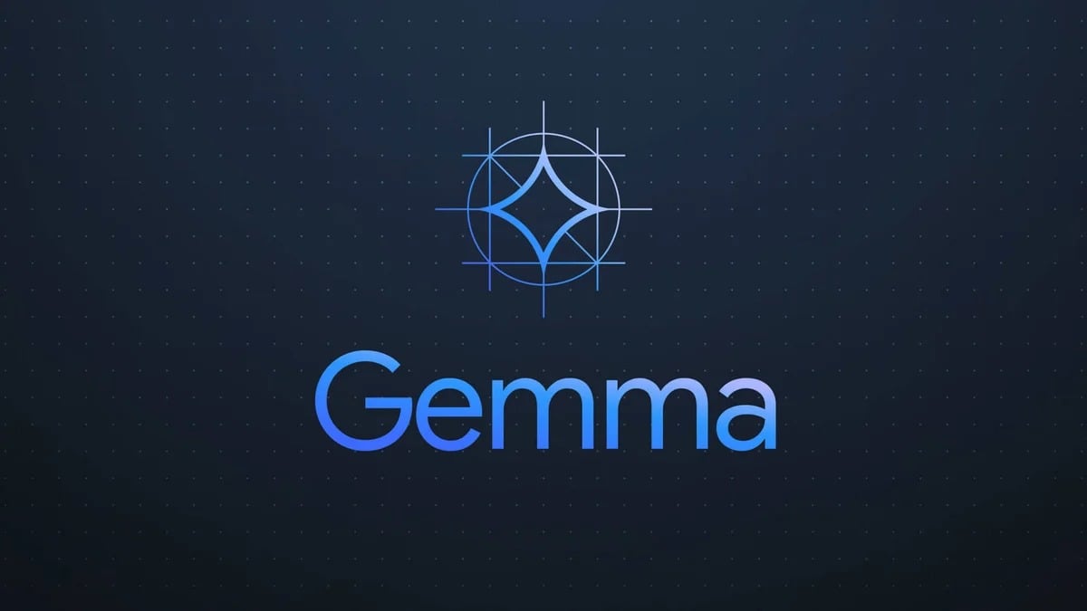 Logotipo de Google Gem, el modelo de lenguaje generativo.