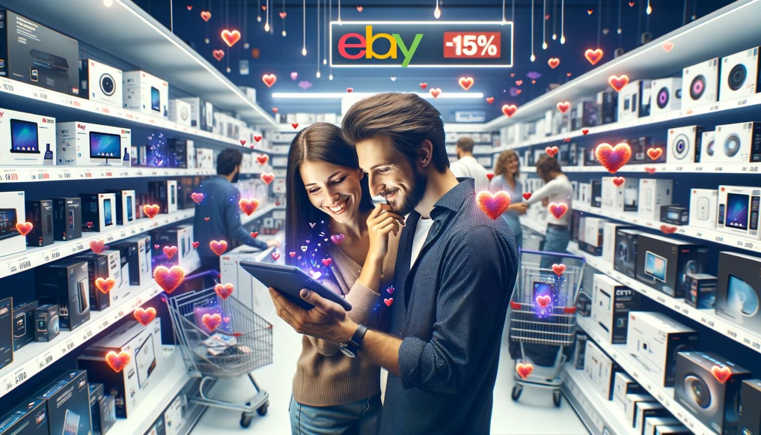 phiếu giảm giá ebay ngày lễ tình nhân 2024