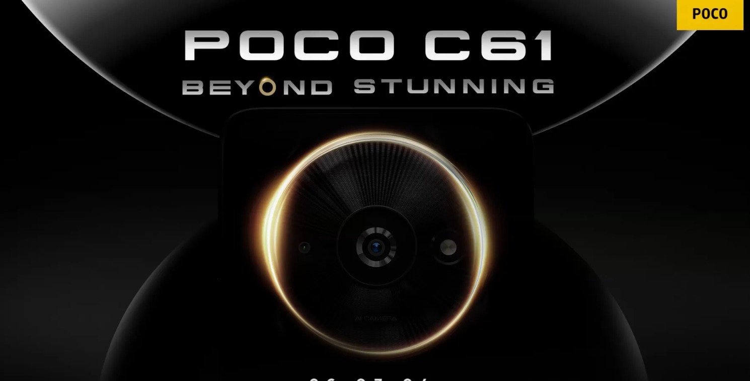 POCO C61: official preview and launch data revealed