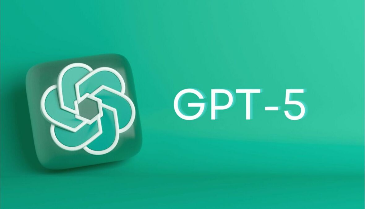 logo openai có chữ gpt-5 để thông báo ngày phát hành