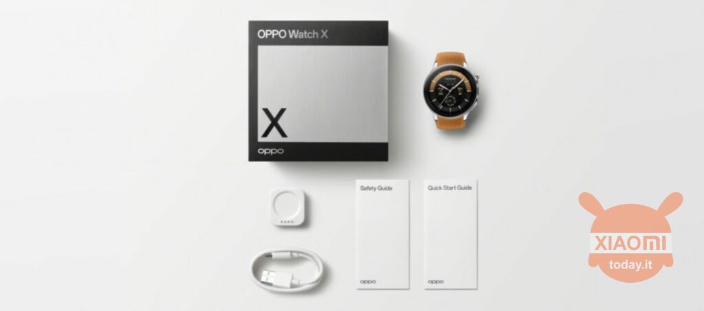 oppo watch x con box vendita e componenti box