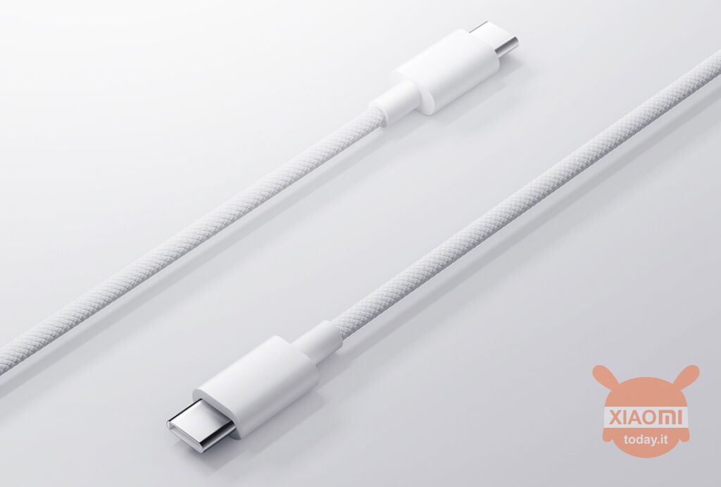 Xiaomi 120W USB-C Gallium Nitride Charger e 3A Braided Fast Charging Cable ufficiali