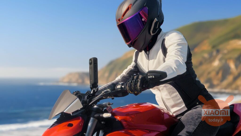 Insta360 X4 Motorrad
