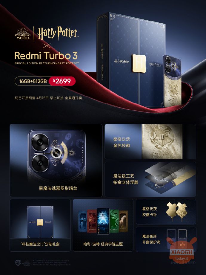 Redmi Turbo 3 Harry Potter Edition