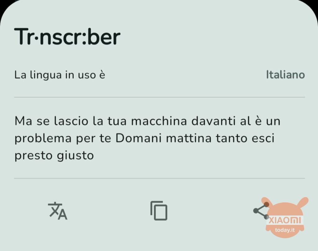 funzionamento transcriber whatsapp per trascrivere i messaggi vocali