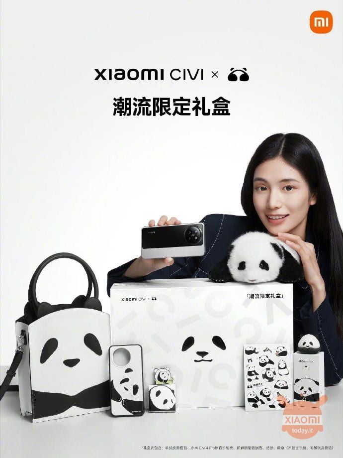 Xiaomi Civi 4 Pro Panda Limited Gift Box