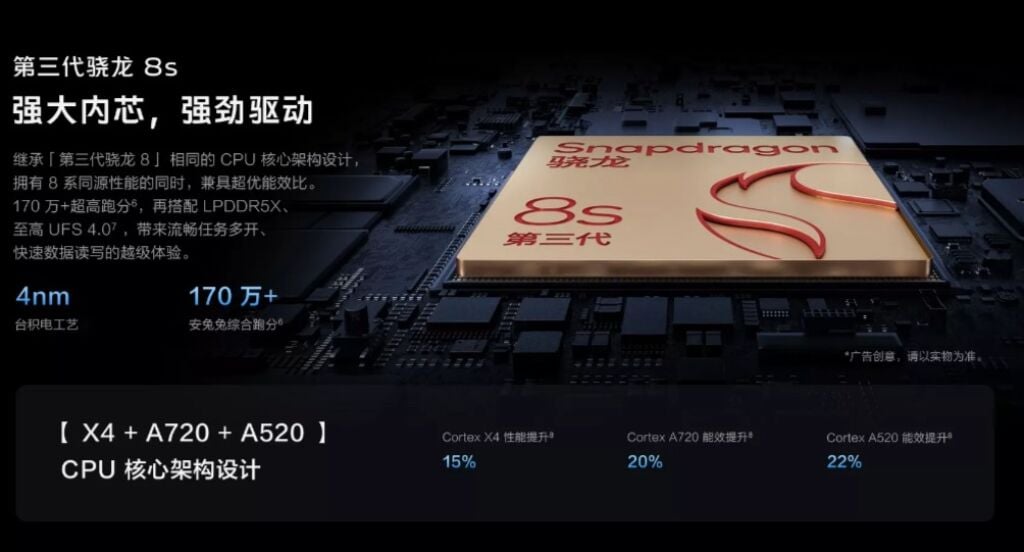 offizielles vivo Pad3 mit Snapdragon 8s Gen 3 Chip und 144Hz Bildschirm für nur 2499 Yuan (320 €)