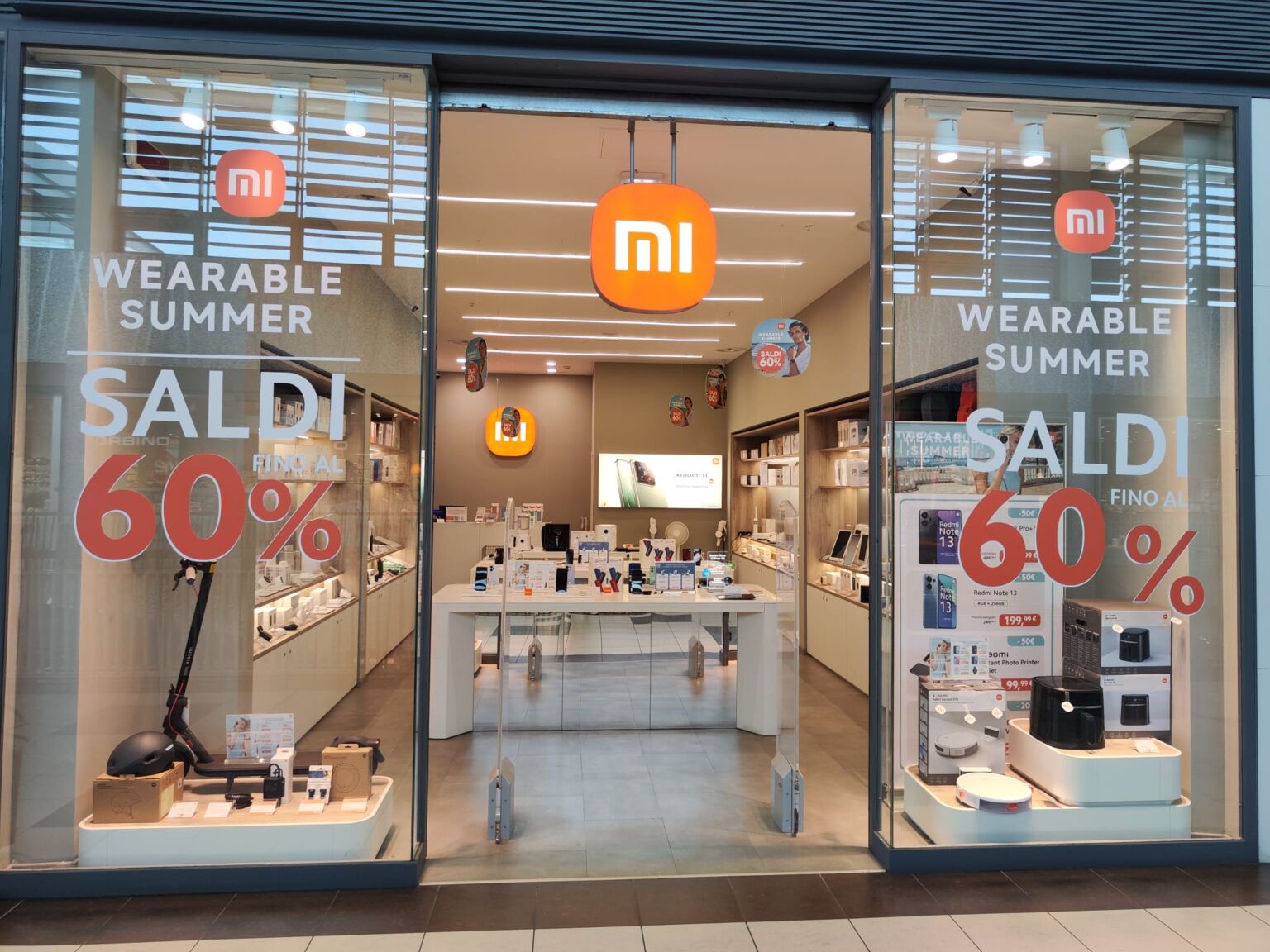 Ventes de vêtements portables Mi Store Italia