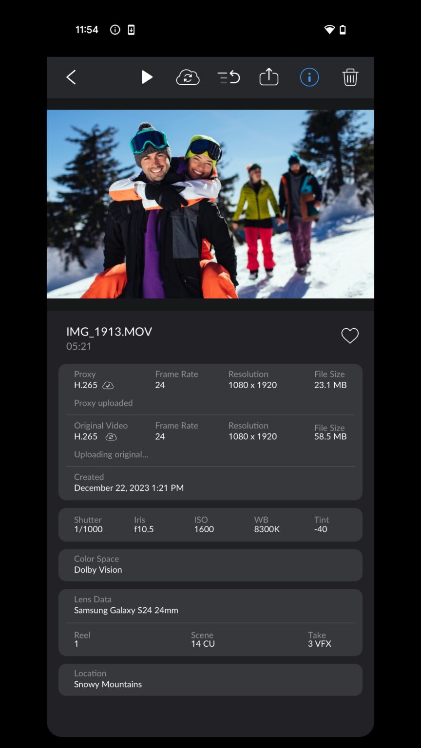 anteprima blackmagic camera for xiaomi