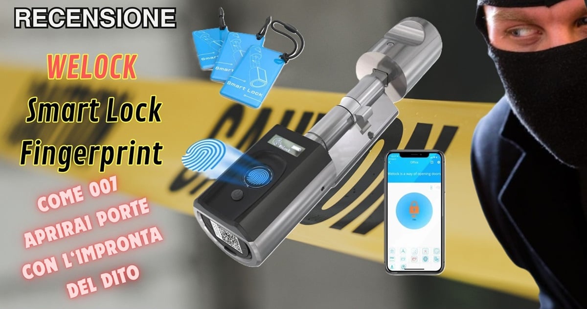 WELOCK SECBN51 and SERRATURA smart with PRINT, TAG and Bluetooth