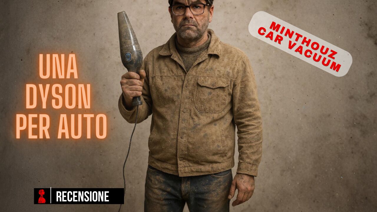 MINI ASPIRAPOLVERE per AUTO e UFFICIO più POTENTE su Amazon!!! MINTHOUZ CAR VACUUM