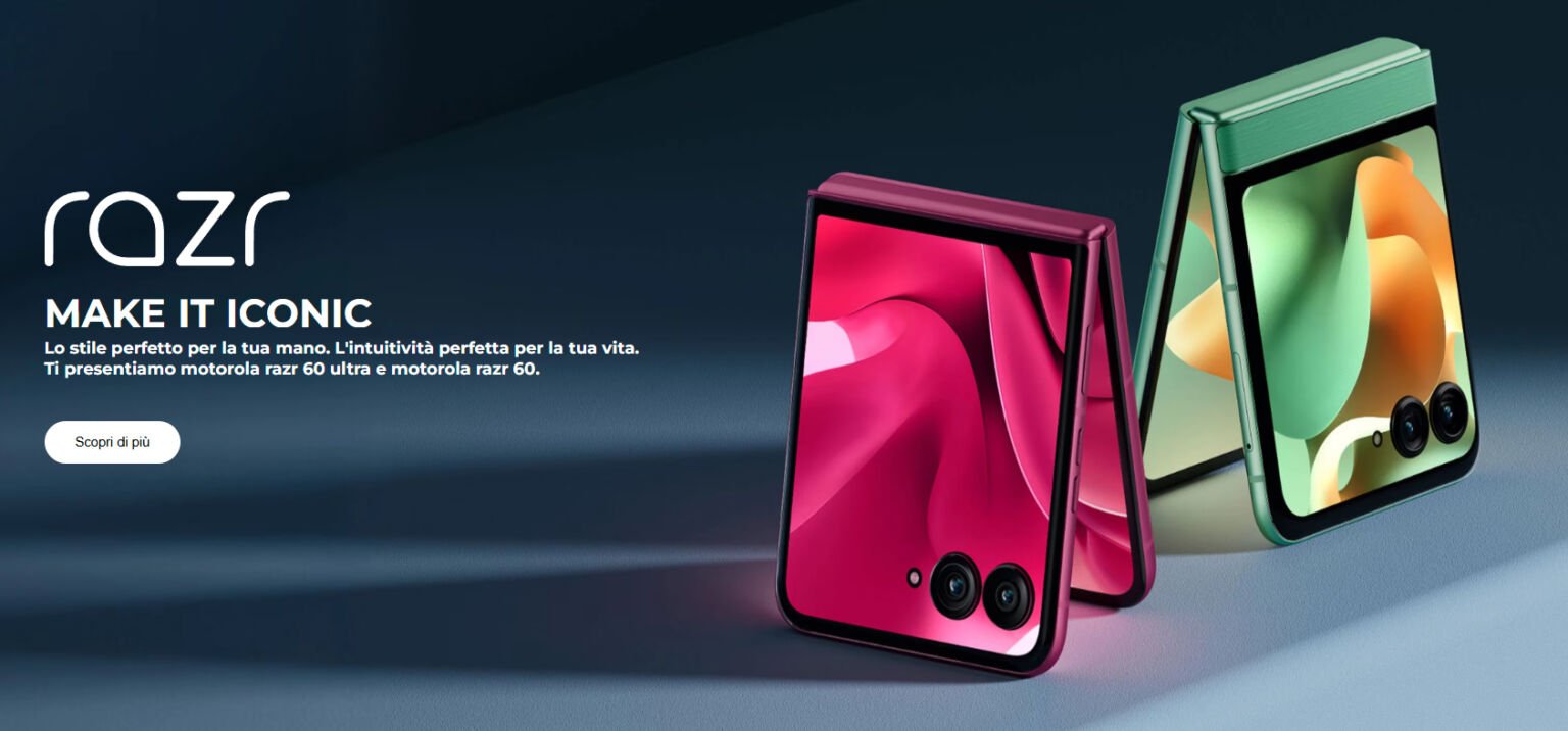 Moto Razr 60, Razr 60 Ultra e Razr+ lanciati ufficialmente