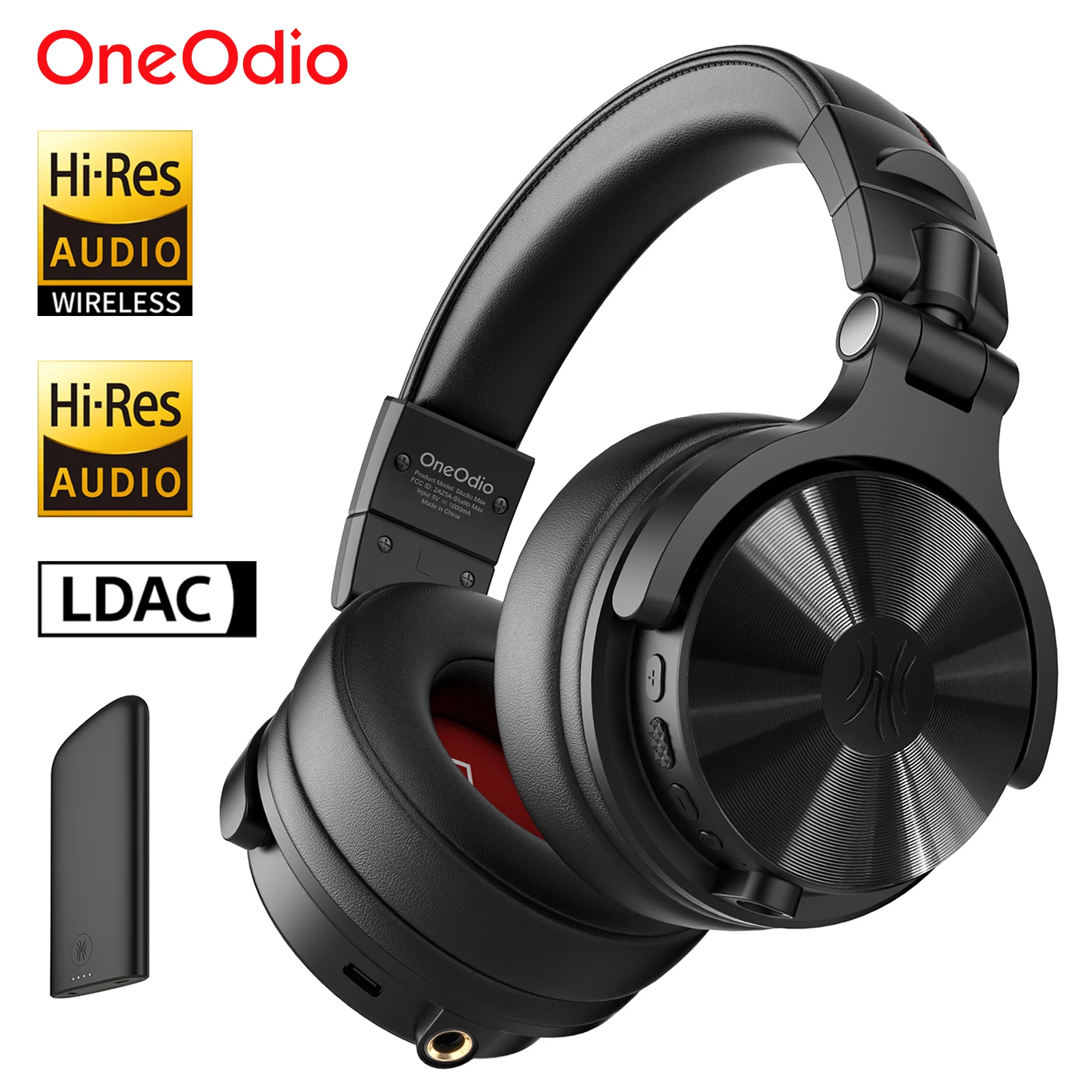 Oneodio Studio Max1 Cuffie Bluetooth Cuffie DJ wireless con cuffie da studio professionali a bassa latenza LDAC ad alta risoluzione