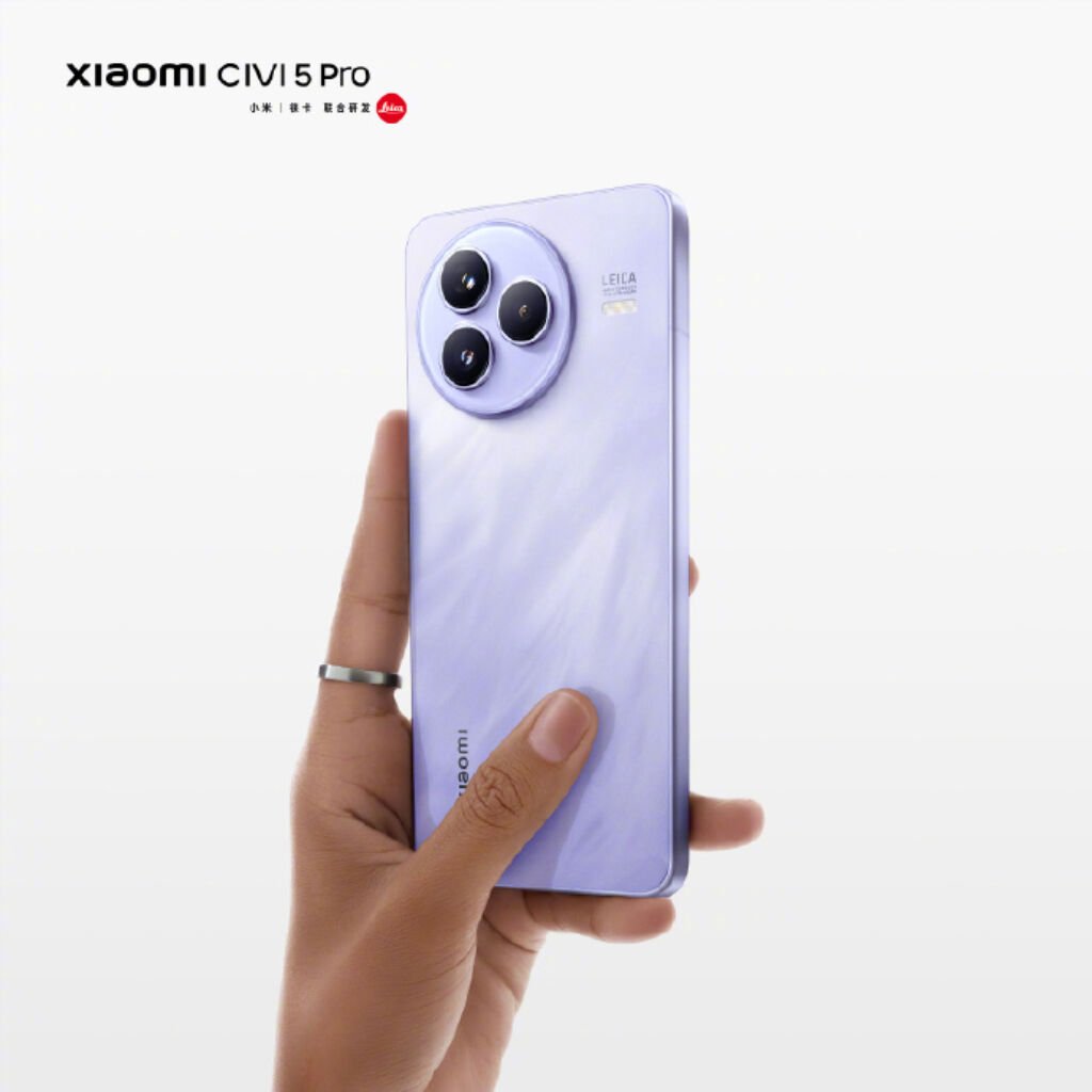 Xiaomi Civi 5 Pro confermato ufficialmente: design e data di lancio