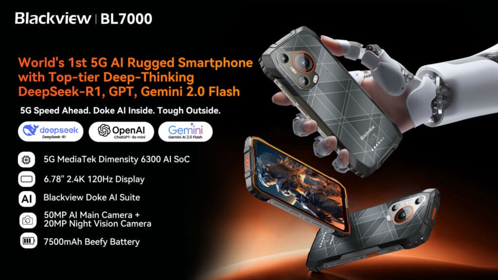Blackview BL7000 e MEGA 8: quando l’AI incontra la potenza