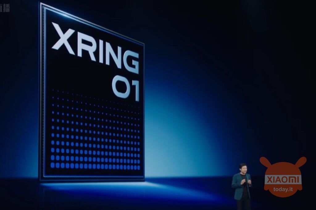独自のXiaomi Xring 01プロセッサの写真