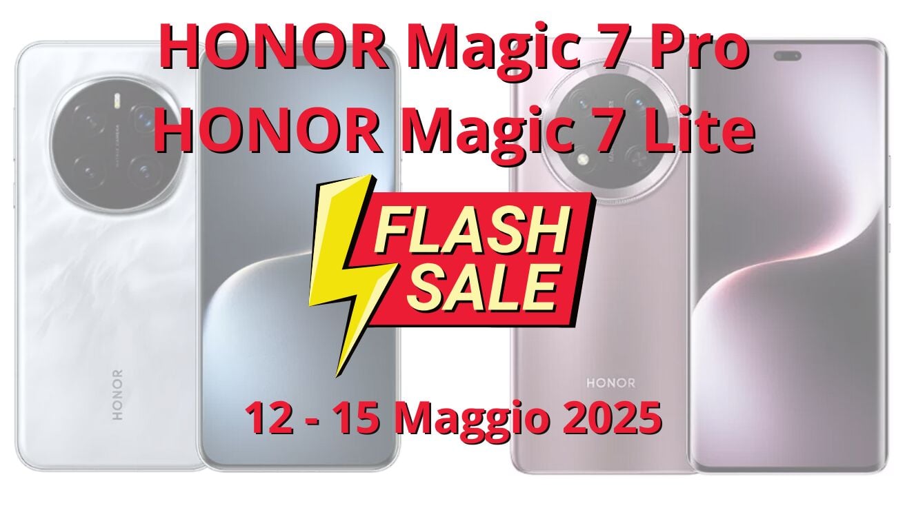HONOR Flash Sale 12 15 Maggio 2025