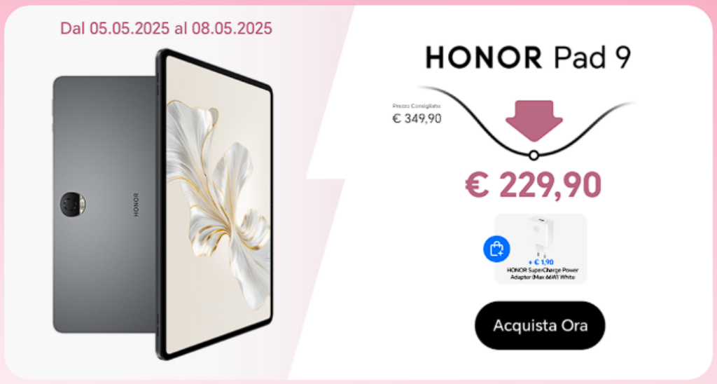 HONOR Pad 9 Flash sale