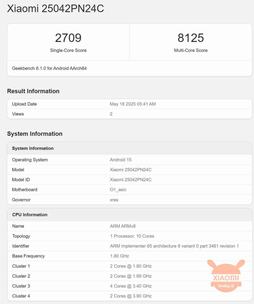 performance xiaomi xring o1