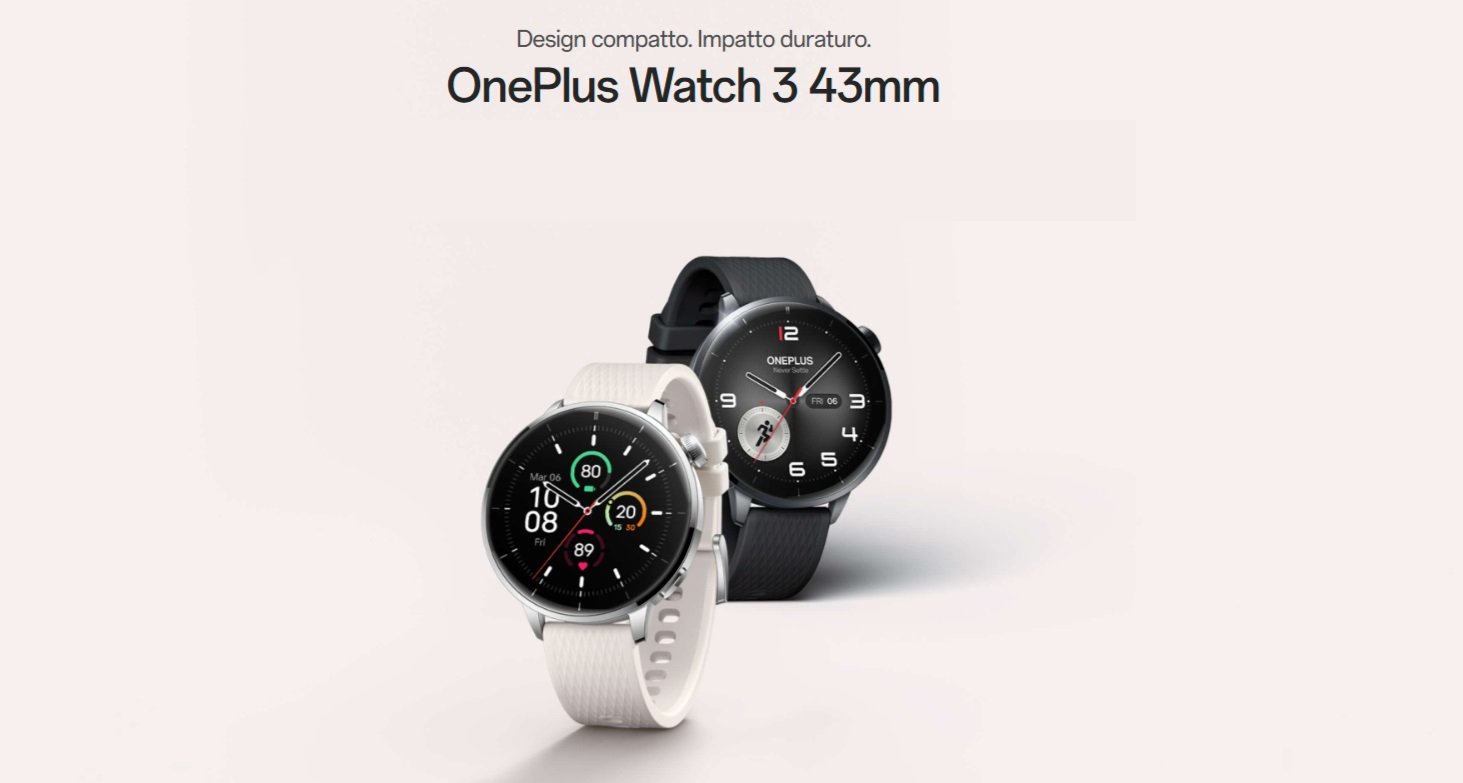 ساعة OnePlus Watch 3 مقاس 43 مم وسماعات Buds 4