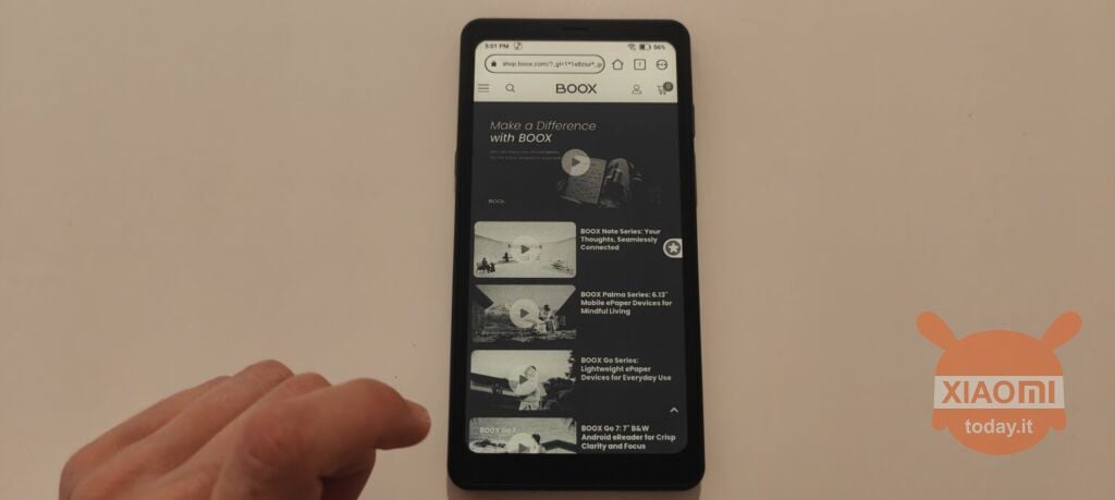 boox palma 2 video