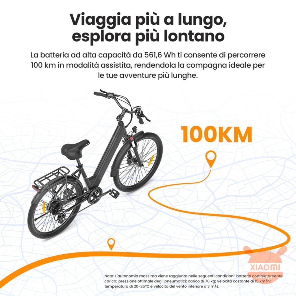 Autonomie des Tourol J1 Pro