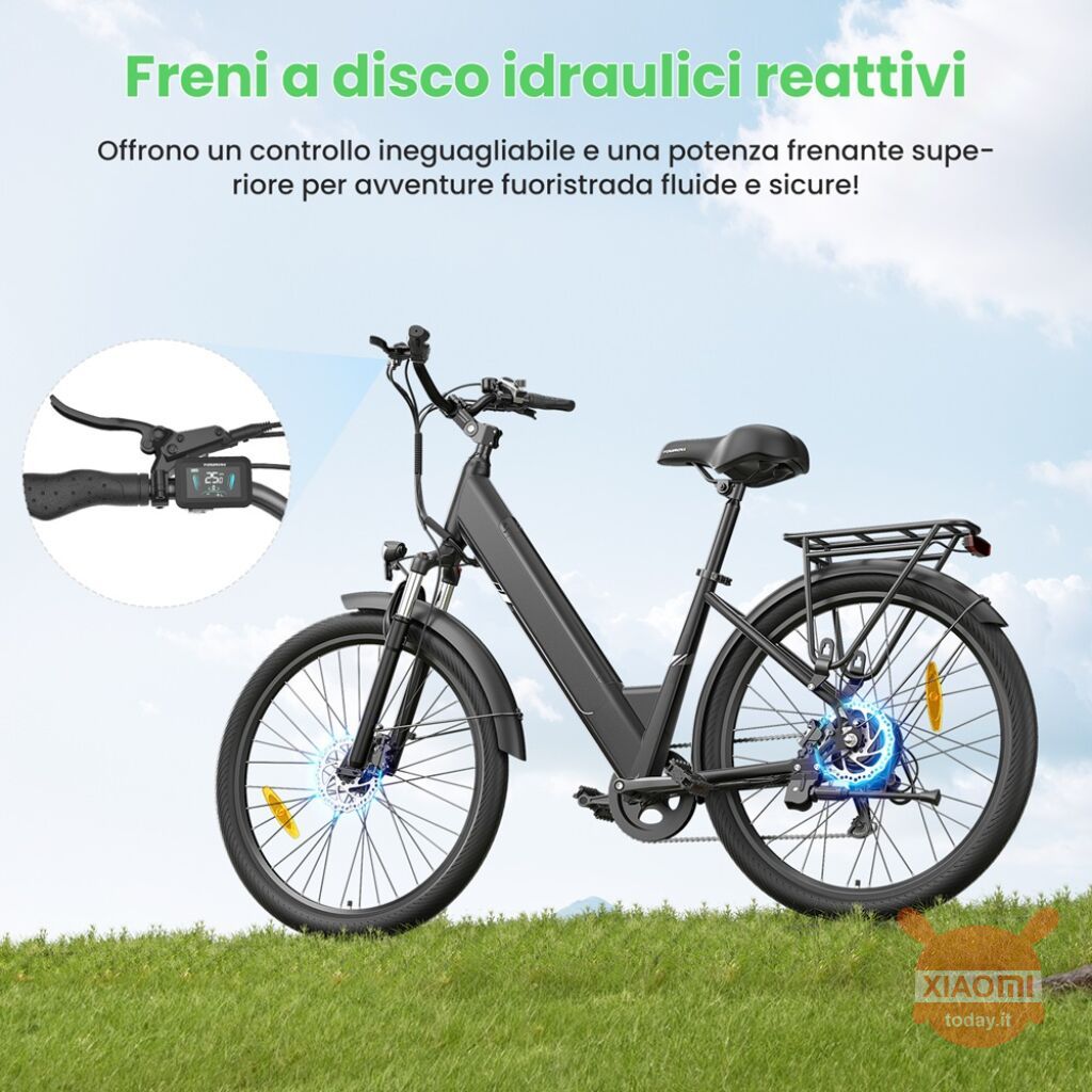 Touroll J1 Pro hydraulische Bremsen