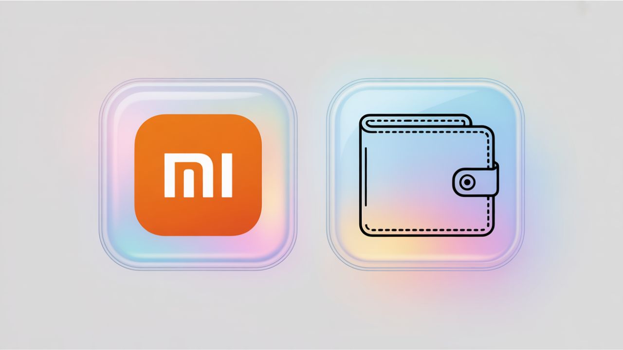 暗号通貨ウォレットを備えたXiaomiのロゴ
