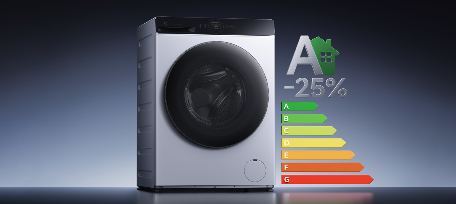 मिजिया फ्रंट लोड वॉशर ड्रायर प्रो 9केजी, इटली में श्याओमी की पहली वॉशिंग मशीन।