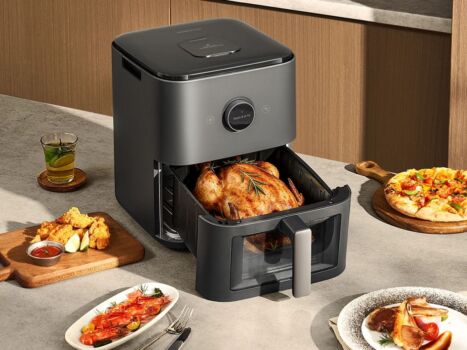 Friggitrice Ad Aria 7L Con Finestra E Luce – 1800W, 9 Programmi Touch, Anti-surriscaldamento