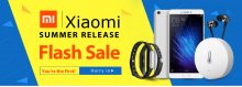 Xiaomi Summer Release Flash Sale  from TinyDeal