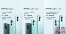 OPPO Reno6, Reno6 Pro και Reno6 Pro + επίσημο στην Κίνα: τιμές ξεκινώντας από 2799 γιουάν (360 €)