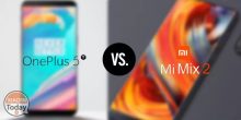 Xiaomi Mi Mix 2 vs OnePlus 5T: confronto tra bezel-less