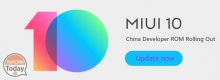 Rilasciata MIUI 10 China Developer versione 8.6.21 Changelog completo