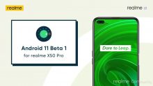 Realme X50 Pro: Al via il beta testing di Android 11 Beta 1