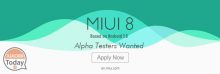 MIUI8 استنادًا إلى Android 7.0 لـ Xiaomi Mi5 - انتقل إلى توظيف Alpha Tester