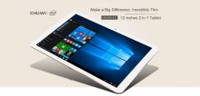 [Rabattkod] Chuwi Hi12 Tablet Win10 + Android € 203 frakt ingår