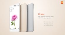 $298.99 deal for Xiaomi Mi Max 64gb Champagne from GearBest