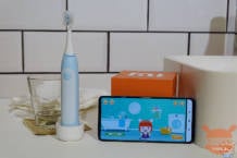 MiTu Children Sonic elektrische tandenborstel, de tandenborstel die u leert spelenderwijs uw tanden poetsen
