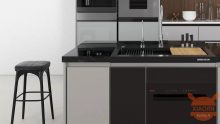 Mensarjor Modular Kitchen Sink ist das modulare Spülbecken mit Geschirrspüler, Luftreiniger und vielem mehr